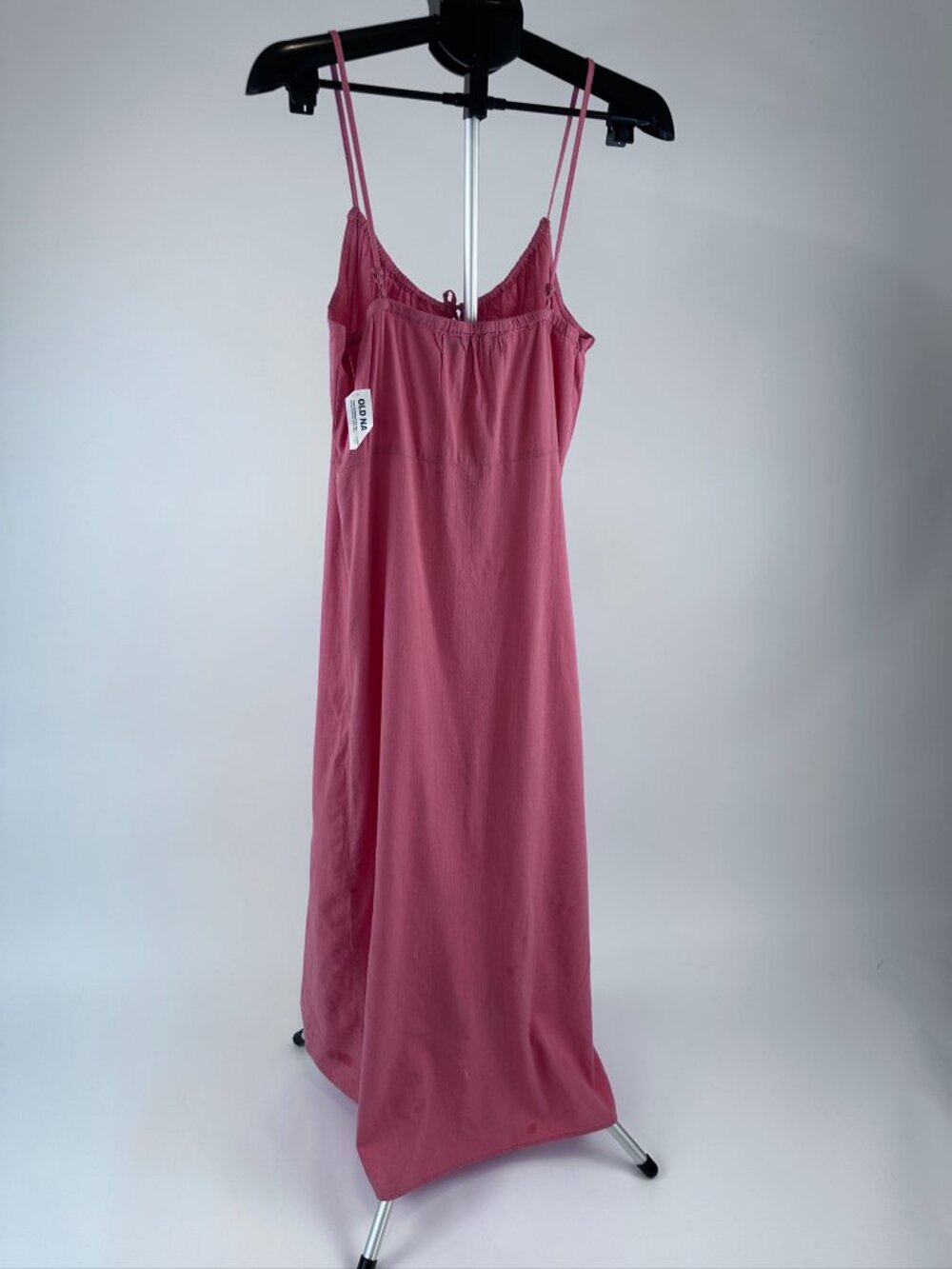 Old Navy Dusty Pink Maxi Dress M Tall Cami Slip Sleeveless - Picture 2 of 8